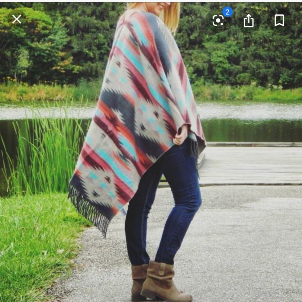 Blanket Wrap Poncho